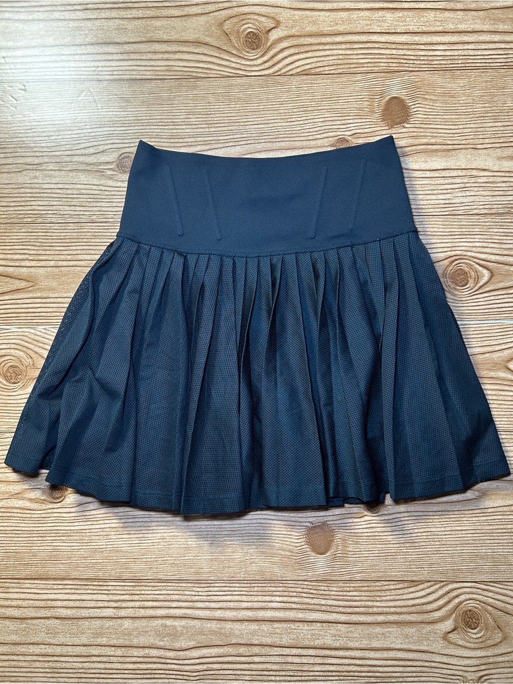 Victoria's Secret VSX Black Tennis Skort S Moisture Wicking Pull-On